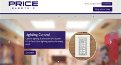 Desktop Screenshot of priceelectric.us